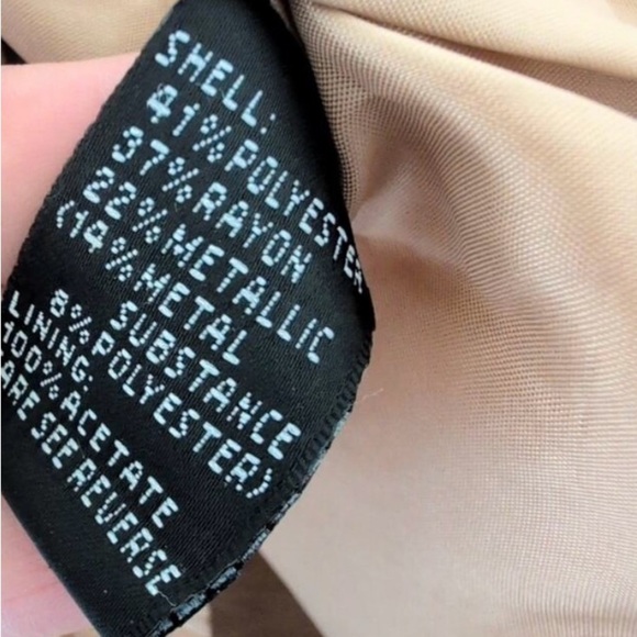 Carmen Marc Valvo Collection Beaded Strapless Dress Size 10 Cocktail Event $595 - Picture 3 of 10